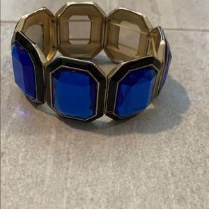 FREE WITH ANY PURCHASE! Cute blue & black bracelet